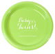 Personalized Baby It's Twins Plastic Plates Image 2 of 2